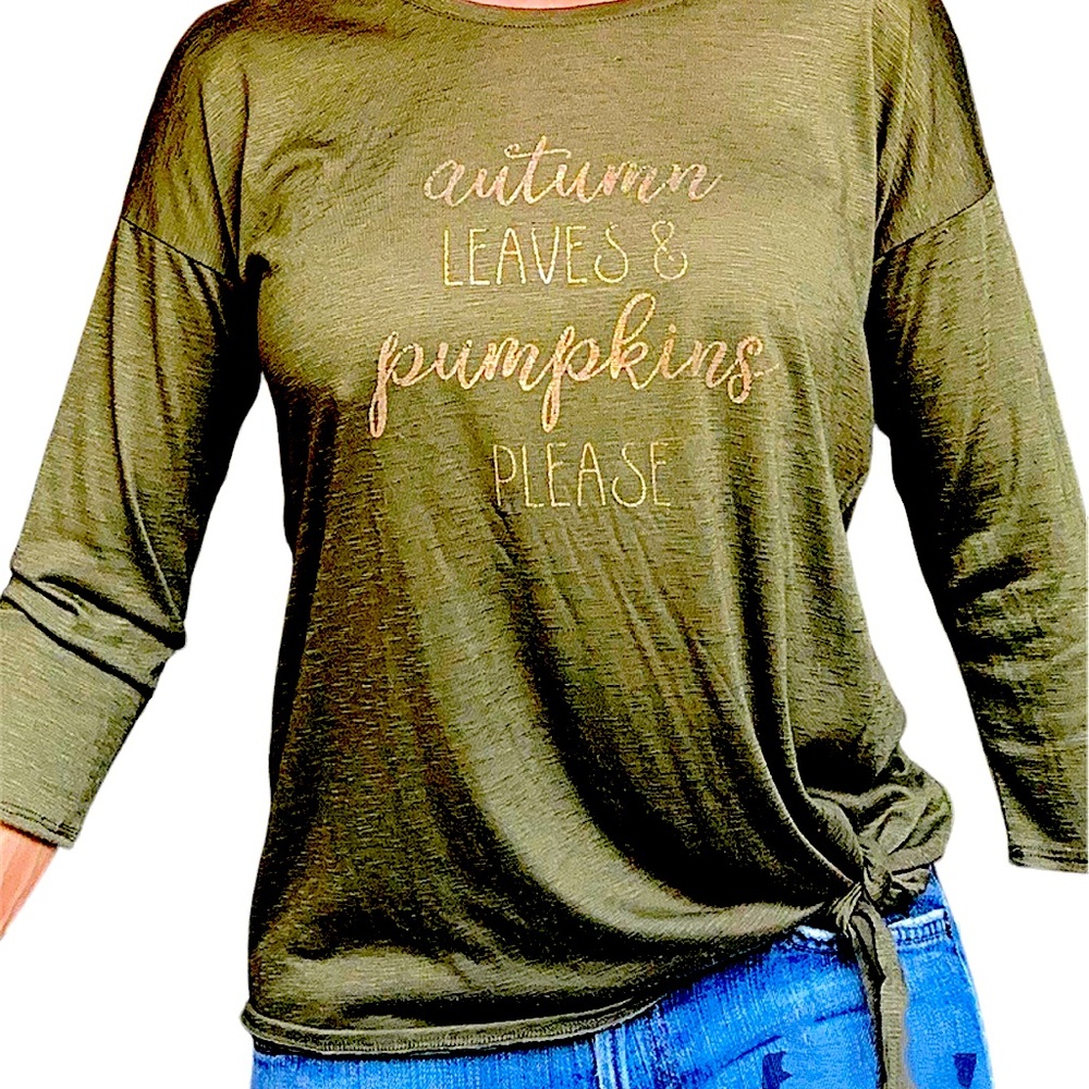 Autumn seasonal green C’est top
